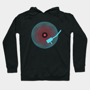 vinyl record Hoodie